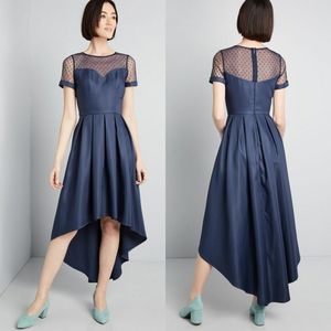 Modcloth Chi Chi London Navy Cocktail Dress NEW